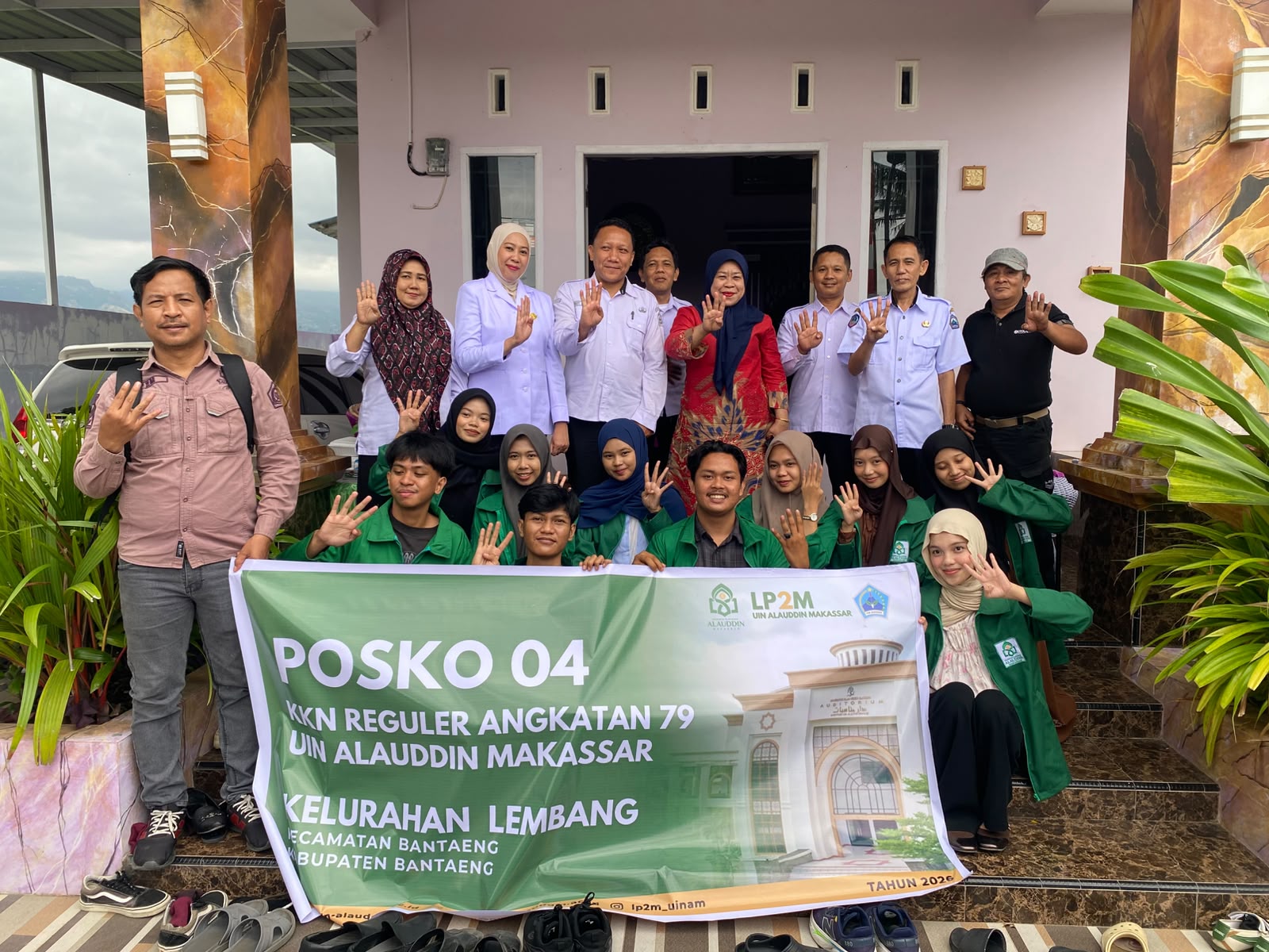 Langkah Awal Pengabdian: KKN UIN Alauddin Makassar Hadir di Kelurahan Lembang, Posko 4 Resmi Ditempati